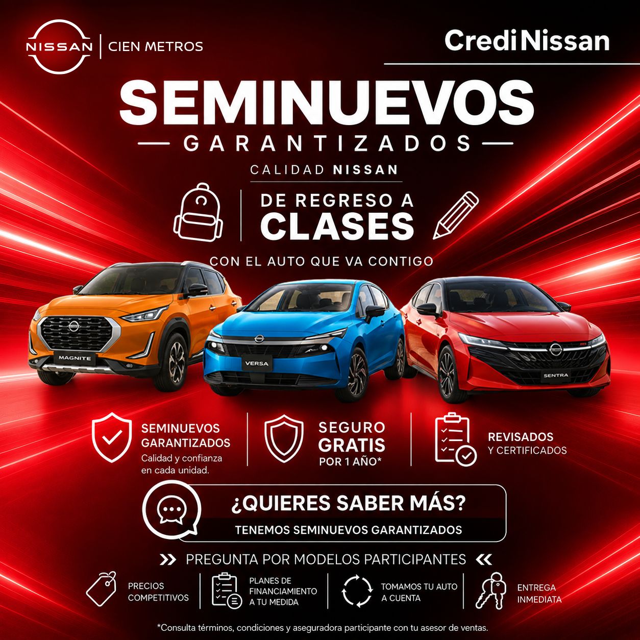FINANCIAMIENTO NISSAN