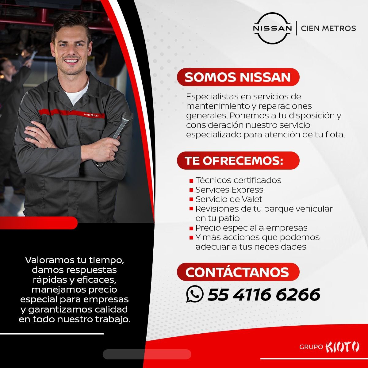Somos Nissan Cien Metros 